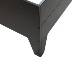 Woood Lits Enfant Cadre De Lit Pour Enfant 90x200 En Pin Massif Noir -Lits enfant Soldes cadre de lit pour enfant 90x200 en pin massif noir 3