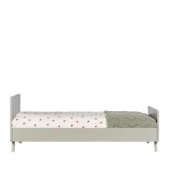 Woood Lits Enfant Cadre De Lit Pour Enfant 90x200 En Pin Massif Vert De Gris