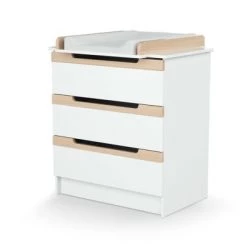 AT4 Lits Enfant Chambre Carrousel : Lit évolutif 70x140, Armoire Et Commode à Langer -Lits enfant Soldes chambre carrousel lit evolutif 70x140 armoire et commode a langer 5