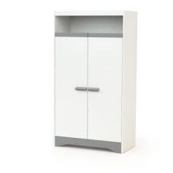 AT4 Lits Enfant Chambre Cotillon Gris : Lit 60x120, Armoire Et Meuble à Langer -Lits enfant Soldes chambre cotillon gris lit 60x120 armoire et meuble a langer 3