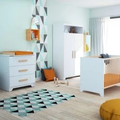 AT4 Lits Enfant Chambre Gavroche : Lit 60x120, Armoire Et Commode à Langer -Lits enfant Soldes chambre gavroche lit 60x120 armoire et commode a langer 4