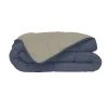 Home Maison Couettes Et Oreillers Bébé Et Enfant Couette D'été En Microfibre Bicolore Microfibre Petrole/mastic 200x140