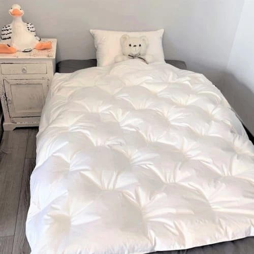 Castex Couettes Et Oreillers Bébé Et Enfant Couette Naturelle Durable En Duvet Et Coton Bio 140x150 Cm 2 Castex Couettes Et Oreillers Bébé Et Enfant Couette Naturelle Durable En Duvet Et Coton Bio 140x150 Cm – Image 2