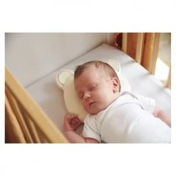 Candide Couettes Et Oreillers Bébé Et Enfant Coussin Cale Tête Bébé P'tit Panda - Coton Bio -Lits enfant Soldes coussin cale tete bebe p tit panda coton bio 5