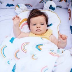 Sevira Kids Couettes Et Oreillers Bébé Et Enfant Coussin Plat Avec Oreilles D'ourson -Lits enfant Soldes coussin plat avec oreilles d ourson 2