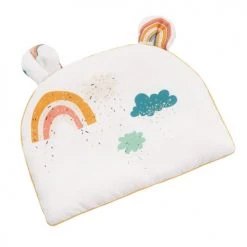 Sevira Kids Couettes Et Oreillers Bébé Et Enfant Coussin Plat Avec Oreilles D'ourson