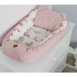 Sevira Kids Couettes Et Oreillers Bébé Et Enfant Coussin Plat Avec Oreilles D'ourson - RAINBOW -Lits enfant Soldes coussin plat avec oreilles d ourson rainbow 8