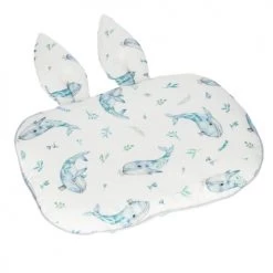 Sevira Kids Couettes Et Oreillers Bébé Et Enfant Coussin Plat Avec Oreilles De Lapin