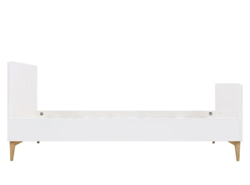 Bopita Lits Enfant Grand Lit 120x200 Blanc/chêne En MDF Et Chêne 4 Bopita Lits Enfant Grand Lit 120x200 Blanc/chêne En MDF Et Chêne – Image 4