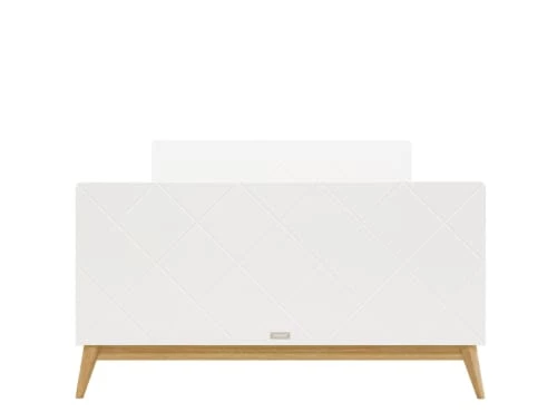 Bopita Lits Enfant Grand Lit 120x200 Blanc/chêne En MDF Et Chêne 5 Bopita Lits Enfant Grand Lit 120x200 Blanc/chêne En MDF Et Chêne – Image 5