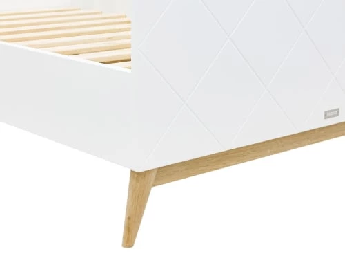 Bopita Lits Enfant Grand Lit 120x200 Blanc/chêne En MDF Et Chêne 6 Bopita Lits Enfant Grand Lit 120x200 Blanc/chêne En MDF Et Chêne – Image 6