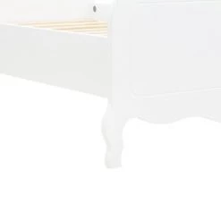 Bopita Lits Enfant Grand Lit 120x200 Blanc En MDF -Lits enfant Soldes grand lit 120x200 blanc en mdf 5