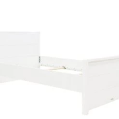 Bopita Lits Enfant Lit 120x200 Avec Tête De Lit Haute Blanc En MDF Et Hêtre -Lits enfant Soldes lit 120x200 avec tete de lit haute blanc en mdf et hetre 3