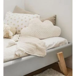 Saudara Collections Lits Enfant Lit 1pers. En Bois Massif, Gris Et Bois -Lits enfant Soldes lit 1pers en bois massif gris et bois 2