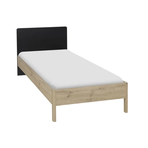 Gami Lits Enfant Lit 90x190 Chêne Noir 1 Gami Lits Enfant Lit 90x190 Chêne Noir