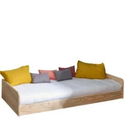 ID Kids Lits Enfant Lit 90x190 Cm Bois Massif -Lits enfant Soldes lit 90x190 cm bois massif 3