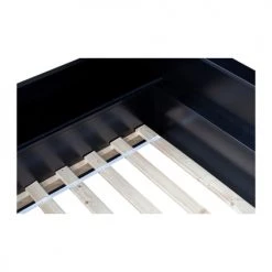 Woood Lits Enfant Lit 90x200 Avec Rangement Intégré Noir -Lits enfant Soldes lit 90x200 avec rangement integre noir 4