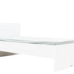 Bopita Lits Enfant Lit 90x200 Avec Tête De Lit Blanc -Lits enfant Soldes lit 90x200 avec tete de lit blanc 3