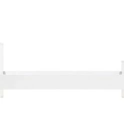 Bopita Lits Enfant Lit 90x200 Avec Tête De Lit Haute Blanc En MDF Et Hêtre -Lits enfant Soldes lit 90x200 avec tete de lit haute blanc en mdf et hetre 4
