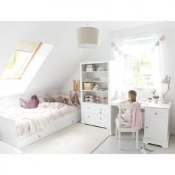 Bellamy Lits Enfant Lit 90x200 Blanc -Lits enfant Soldes lit 90x200 blanc 9