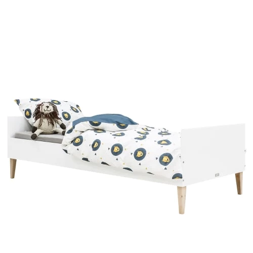 Bopita Lits Enfant Lit 90x200 Blanc Naturel Naturel 2 Bopita Lits Enfant Lit 90x200 Blanc Naturel Naturel – Image 2
