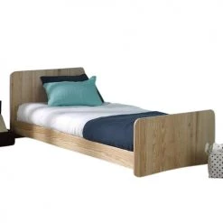 ID Kids Lits Enfant Lit 90x200 Cm Bois Massif