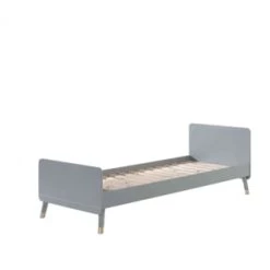 Terre De Nuit Lits Enfant Lit 90x200 En Bois Massif Rose Table De Chevet Rose 2 Tiroirs -Lits enfant Soldes lit 90x200 en bois massif gris table de chevet gris 2 tiroirs