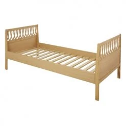 Maisons Du Monde Lits Enfant Lit 90x200 En Placage Chêne -Lits enfant Soldes lit 90x200 en placage chene 1000 11 2 206068 4