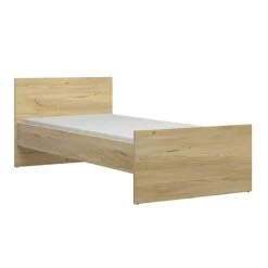 Brw Lits Enfant Lit 90x200 Naturel