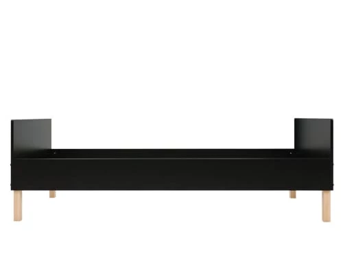 Bopita Lits Enfant Lit 90x200 Noir Mat/naturel Excl. Sommier En MDF Et Hêtre 5 Bopita Lits Enfant Lit 90x200 Noir Mat/naturel Excl. Sommier En MDF Et Hêtre – Image 5