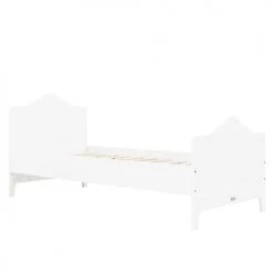 Bopita Lits Enfant Lit 90x200 Sommier Inclus Blanc