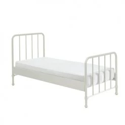 Bopita Lits Enfant Lit 90x200 Sommier Inclus Blanc -Lits enfant Soldes lit 90x200 sommier inclus blanc