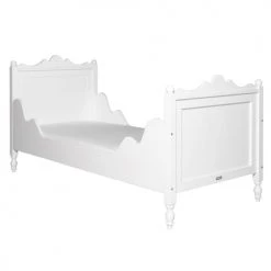 Bopita Lits Enfant Lit 90x200 Sommier Inclus Blanc