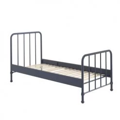 Vipack Lits Enfant Lit 90x200 Sommier Inclus Bleu -Lits enfant Soldes lit 90x200 sommier inclus bleu 11