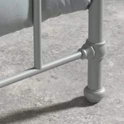 Vipack Lits Enfant Lit 90x200 Sommier Inclus Gris -Lits enfant Soldes lit 90x200 sommier inclus gris 3