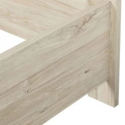 Altobuy Lits Enfant Lit 90x200cm Aspect Bois Clair -Lits enfant Soldes lit 90x200cm aspect bois clair 4