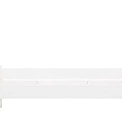 Bopita Lits Enfant Lit Banquette 90x200 Blanc En MDF Et Hêtre -Lits enfant Soldes lit banquette 90x200 blanc en mdf et hetre 2