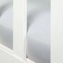 Altobuy Lits Enfant Lit-Banquette 90x200cm Vernis Blanc -Lits enfant Soldes lit banquette 90x200cm vernis blanc 4