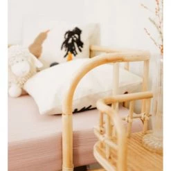 Saudara Collections Lits Enfant Lit Banquette En Rotin Et Métal -Lits enfant Soldes lit banquette en rotin et metal 3