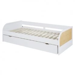 Maisons Du Monde Lits Enfant Lit Banquette Gigogne Enfant 90x200/90x190 -Lits enfant Soldes lit banquette gigogne enfant 90x200 90x190 1000 7 35 215941 3