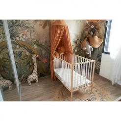 Combelle Lits Enfant Lit Bébé - Bicolore Blanc - 70x140 Cm 9 Combelle Lits Enfant Lit Bébé - Bicolore Blanc - 70x140 Cm -Lits enfant Soldes lit bebe bicolore blanc 70x140 cm 3