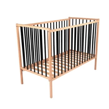 Combelle Lits Enfant Lit Bébé - Bicolore Blanc - 70x140 Cm 6 Combelle Lits Enfant Lit Bébé - Bicolore Blanc - 70x140 Cm – Image 6