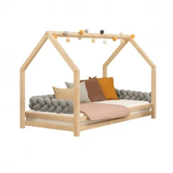 Lignea Kids Lits Enfant Lit Cabane 90x200 Cm