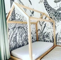 La Fabrique Des Potirons Lits Enfant Lit Cabane Enfant 90x190 En Hêtre Massif -Lits enfant Soldes lit cabane enfant 90x190 en hetre massif 3