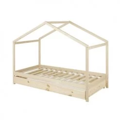 Maisons Du Monde Lits Enfant Lit Cabane Enfant En épicéa 90x190 -Lits enfant Soldes lit cabane enfant en epicea 90x190 1000 0 35 215900 3