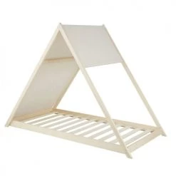 Maisons Du Monde Lits Enfant Lit Cabane Enfant En épicéa Et Toile 90x190 -Lits enfant Soldes lit cabane enfant en epicea et toile 90x190 1000 14 32 215897 3