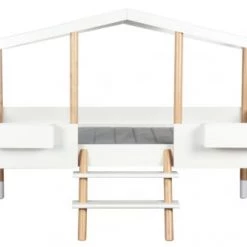 Nordic Factory Lits Enfant Lit Cabane évolutif 90x190 Ou 90x200 Blanc -Lits enfant Soldes lit cabane evolutif 90x190 ou 90x200 blanc 2