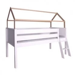 Wookids Lits Enfant Lit Cabane Mi Hauteur -Lits enfant Soldes lit cabane mi hauteur 3