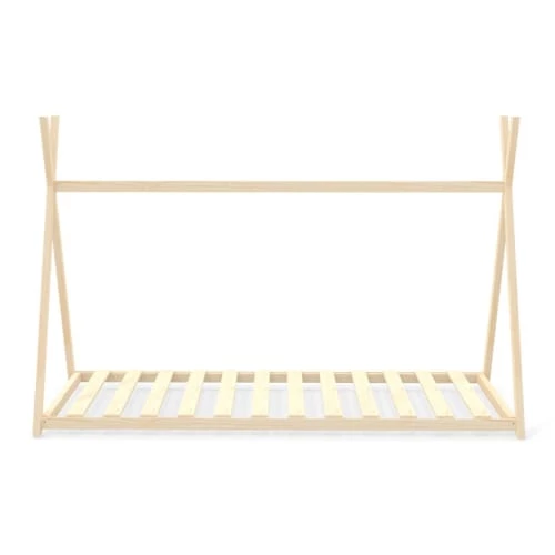 Weber Industries Lits Enfant Lit Cabane Tipi 90x190 Sommier Inclus Cheyenne Naturel 4 Weber Industries Lits Enfant Lit Cabane Tipi 90x190 Sommier Inclus Cheyenne Naturel – Image 4