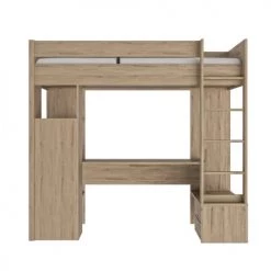 Gami Lits Enfant Lit Combiné 90x200 Naturel -Lits enfant Soldes lit combine 90x200 naturel 2